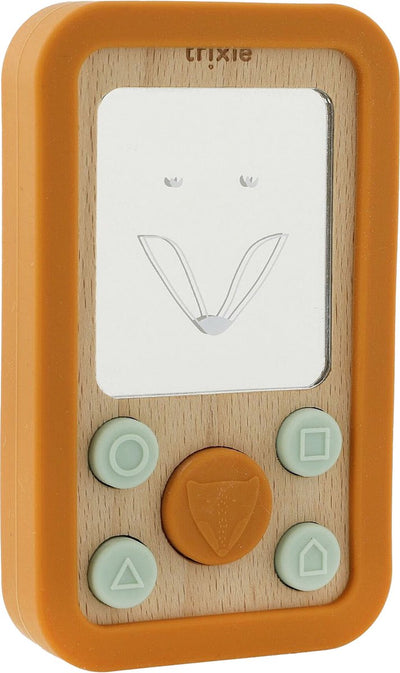 Trixie Wooden Silicone Baby Téléphone M. Fox