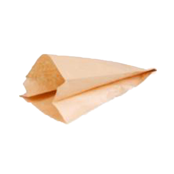 Poche à douille à pain kraft uni marron 16+2x5x34 cm (1000 pièces)