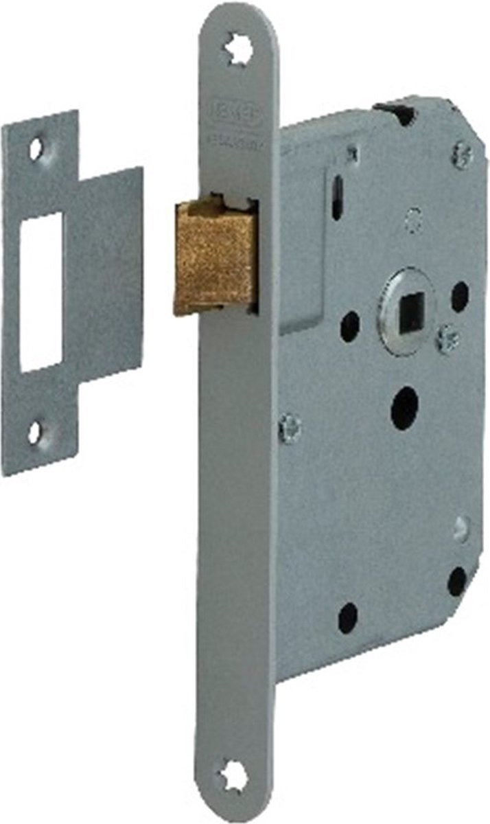 Serrure à barillet Nemef 1255-17 en acier inoxydable