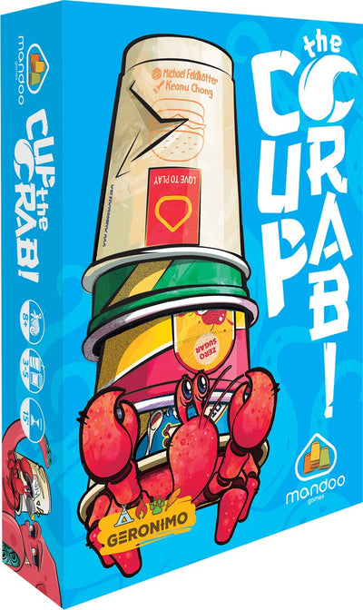 Geronimo games cup the crab - - jeu de cartes - à partir de 8 ans - de 3 à 5 joueurs