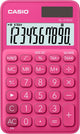 Casio SL-310UC-RD - calculatrice de poche - affichage à 10 chiffres - alimentation solaire et batterie - rouge