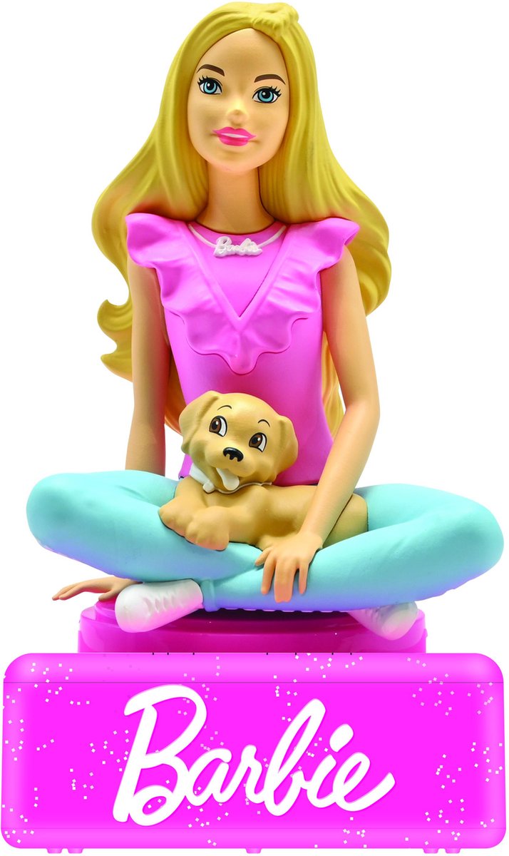 Veilleuse Lexibook Barbie 3D design à couleur changeante