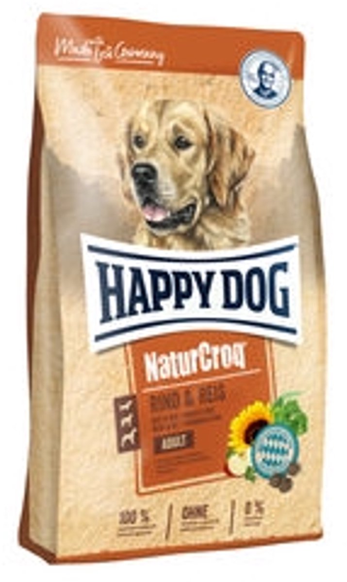 Chien heureux