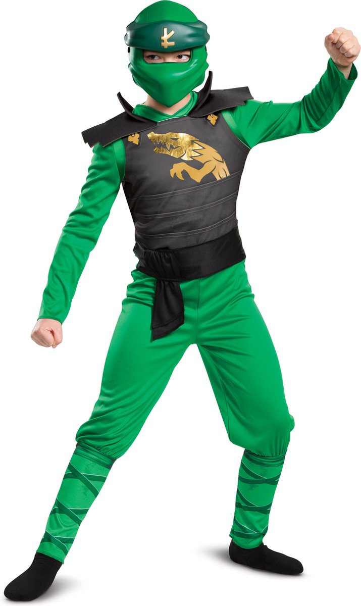 Déguisement LEGO - Ninjago, Lloyd Legacy Combinaison Classique, taille M (7-8 ans), garçon