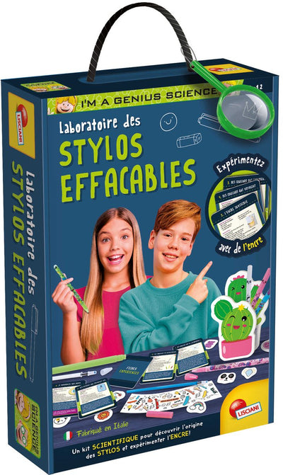 Lisciani je suis un génie laboratoire des stylos effacables - fr