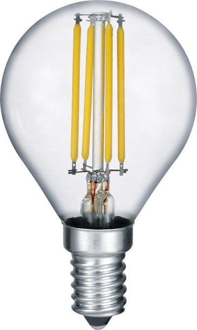 Lampe Trio - sources lumineuses - transparent clair - e14 - 4 5w - 2700k - 470lm