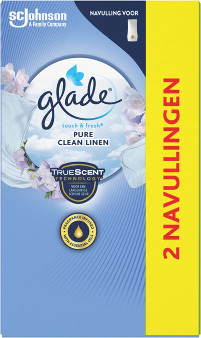 Glade Touch Fresh Recharge Duo Pur Linge Propre