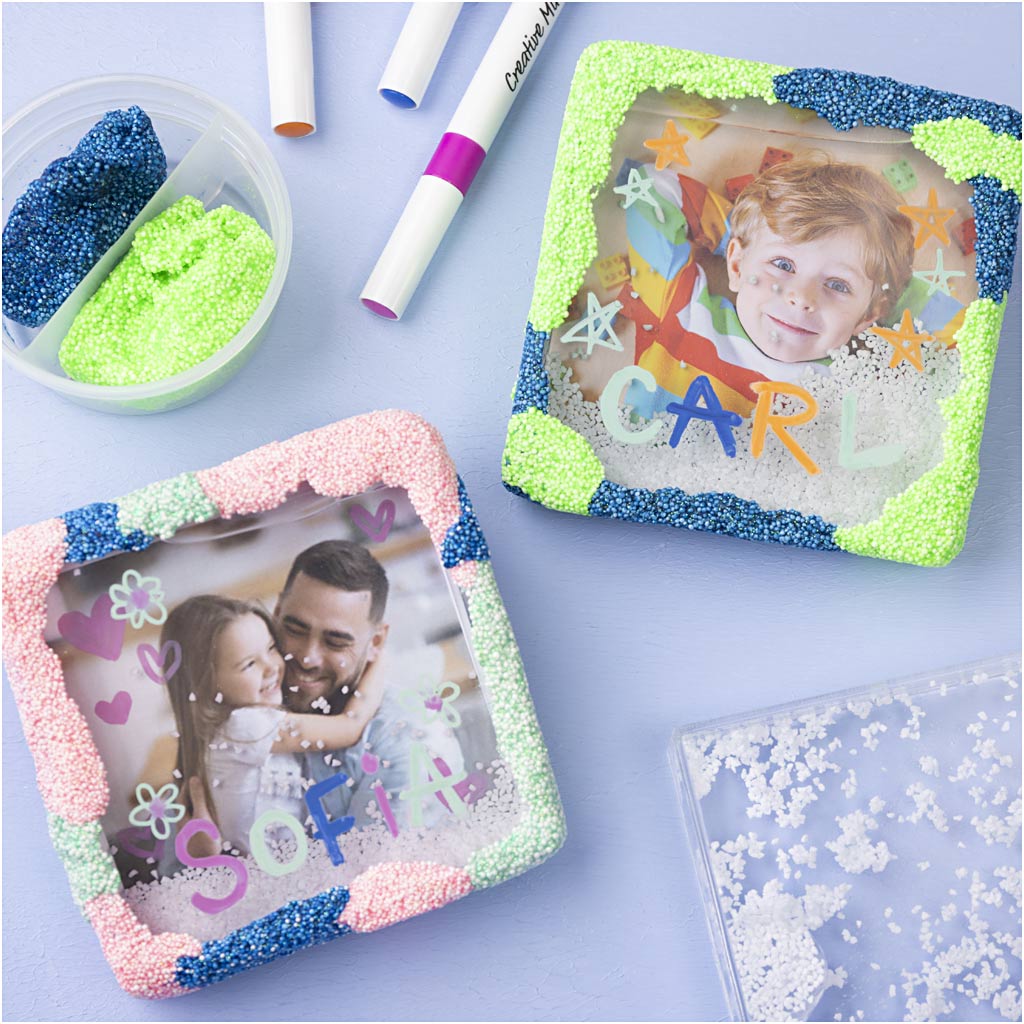 Cadre Creativ Company Square To Shake, DIM 11x11 cm, épaisseur 2,2 cm, 10 pièces 1 boîte
