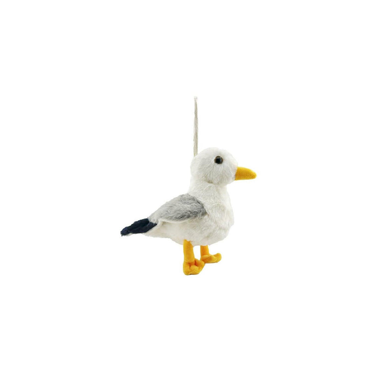 Peluche mouette avec son 24cm