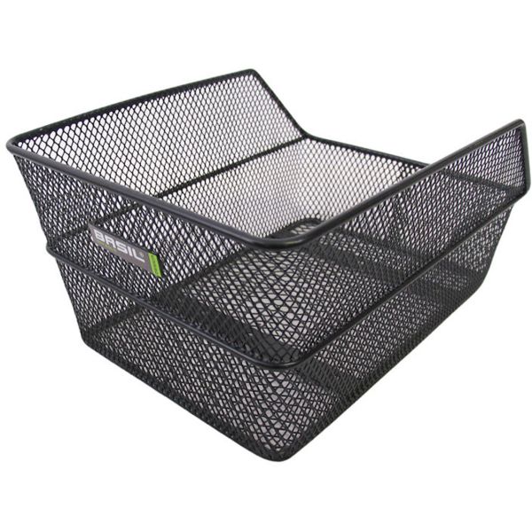 Basil Cento S - panier à vélo - arrière - noir