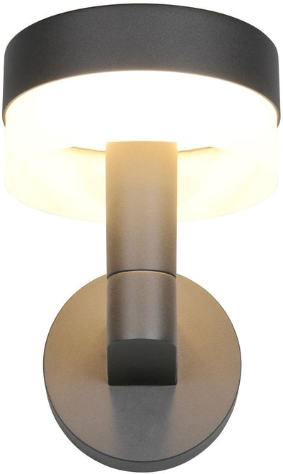 Trio mackenzie - applique - anthracite - incl. 1x SMD 8 W - montage mural - ne convient pas pour variateur externe - non dimmable - éclairage extérieur - IP54