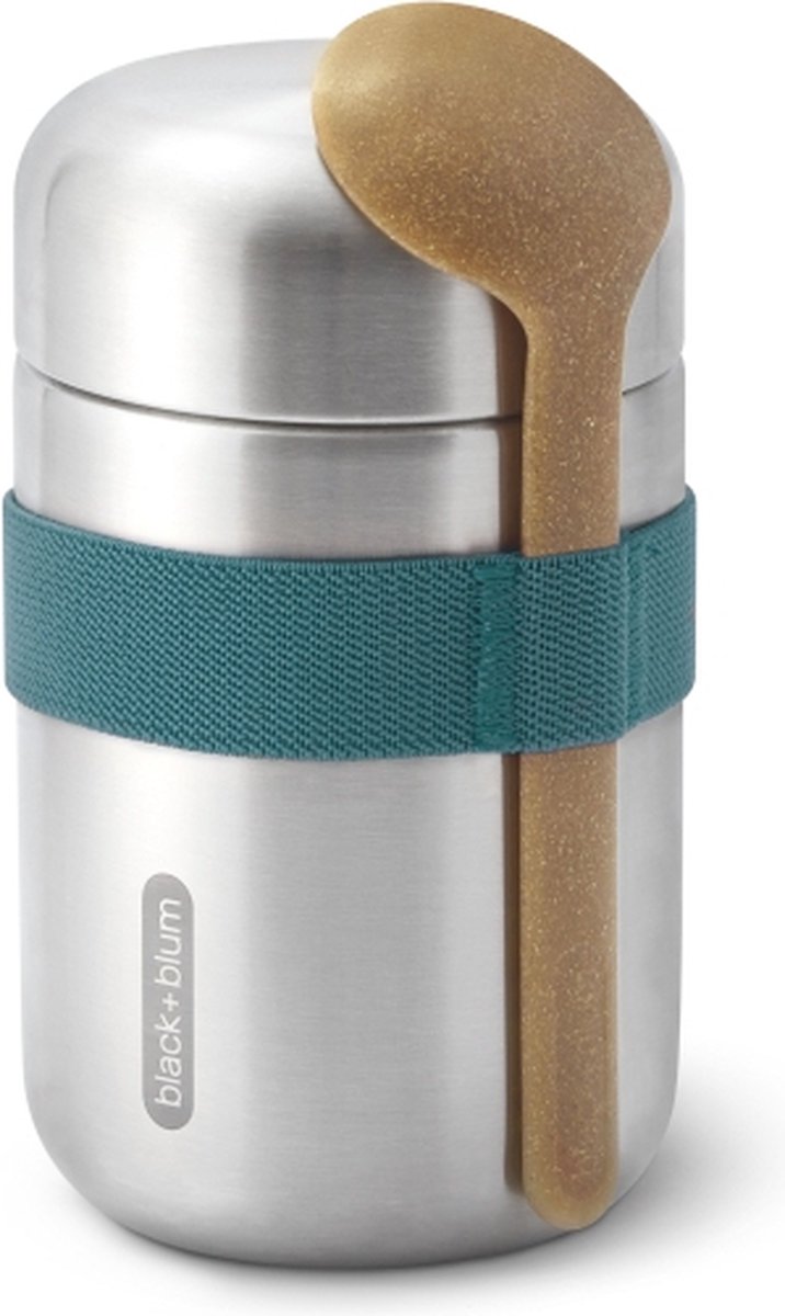 Black blum black+blum récipient alimentaire thermos en inox - 400ml - bleu