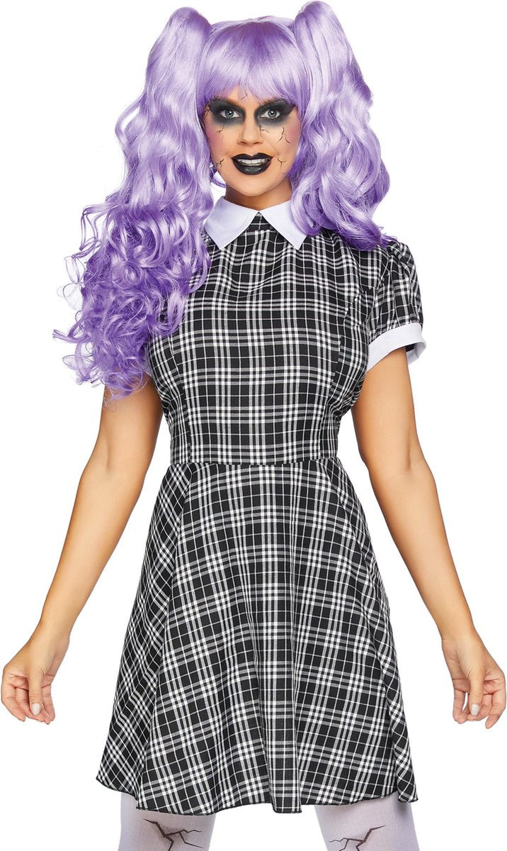 Leg avenue - Robe babydoll à carreaux