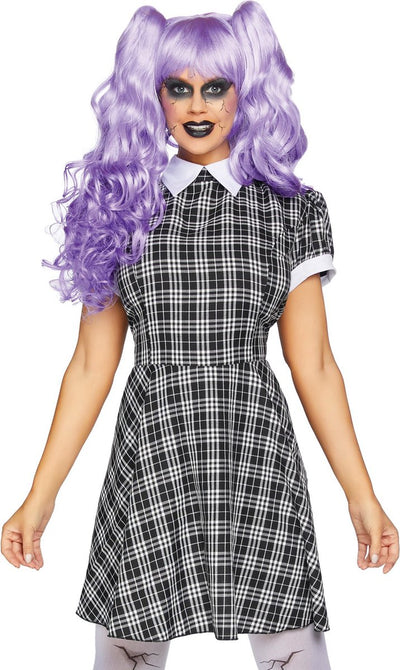 Leg avenue - Robe babydoll à carreaux