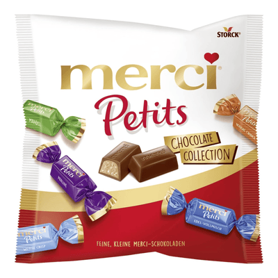 Collection de chocolats Merci petits (12x 125gr)