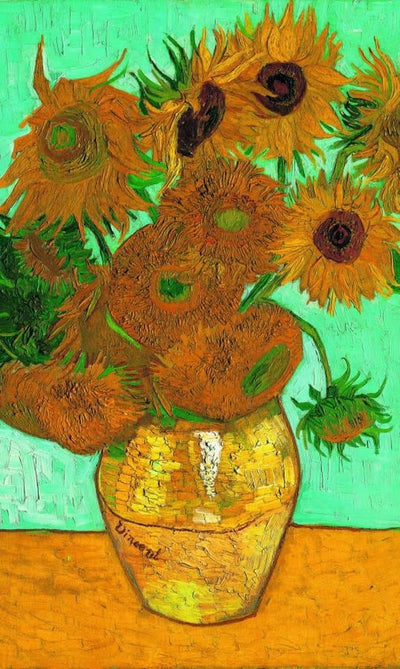 Eurographics - vase avec douze tournesols - Vincent van Gogh - 1000 pièces 48×68cm (L×H) - puzzle d'art