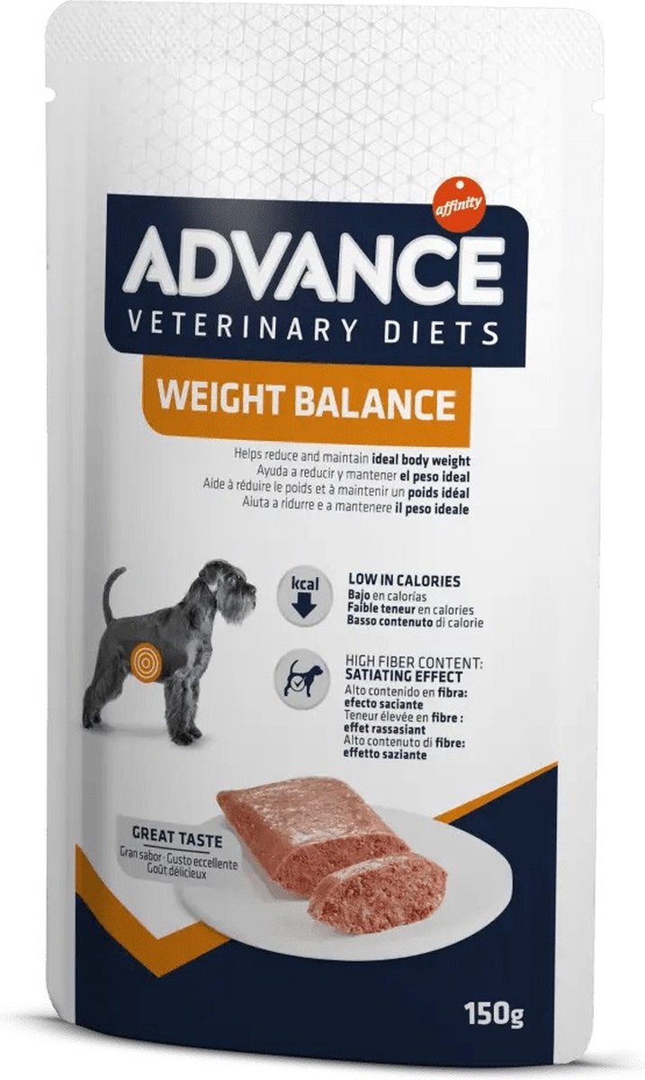 Advance Balance de poids des chiens de diététique vétérinaire