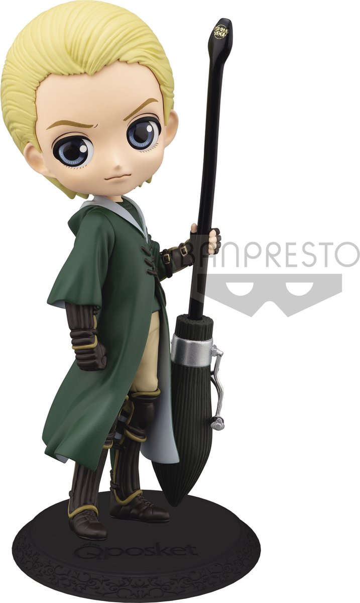 Bandai Namco Bandai Banpresto Harry Potter - Figurine Q Posket - Draco Malfoy Quidditch Style Ver.a