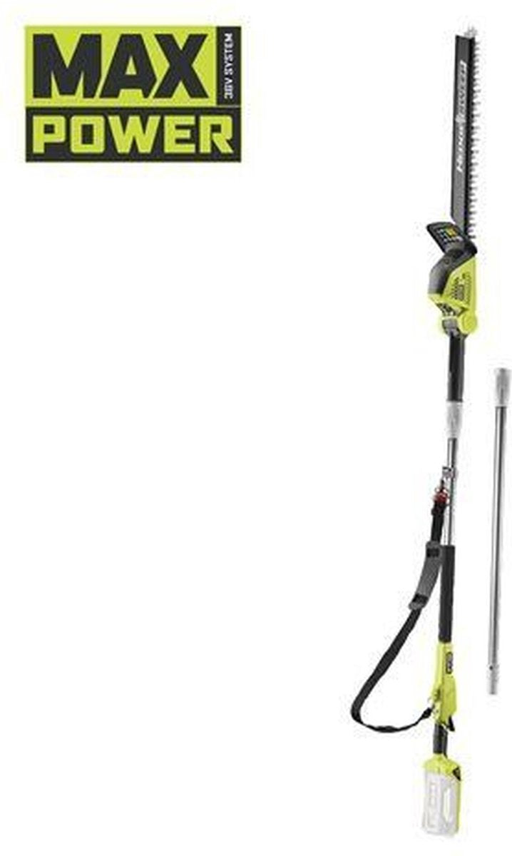 Ryobi max power - taille-haie télescopique sans fil - sans batterie ni chargeur