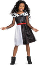 Déguisement Disney Villains Cruella Costume Classique Robe Enfant - Enfants jusqu'à 4 ans - Noir et Blanc