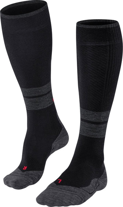 Falke tk energy avec compression laine matériau fonctionnel chaussettes de marche femme noir - taille 39-42 w2