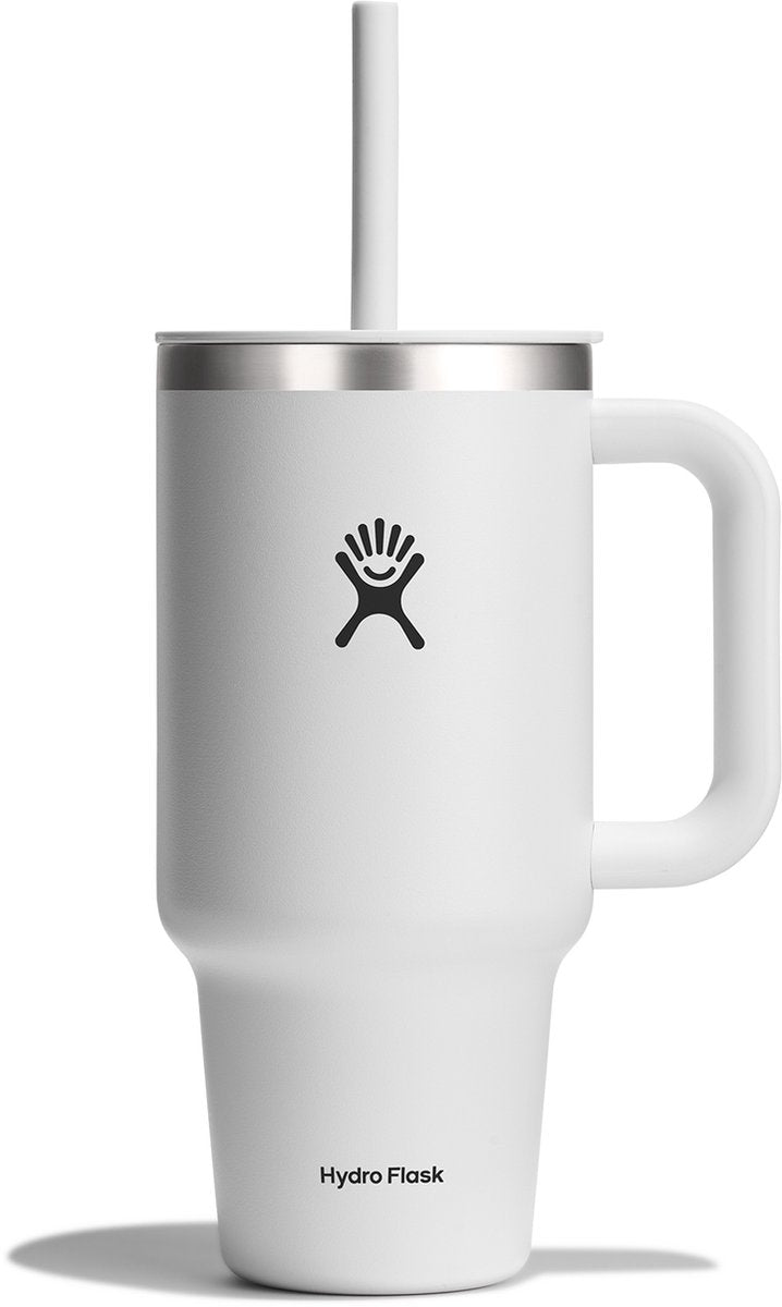 Gobelet de voyage tout autour Hydro Flask (946 ml) - blanc