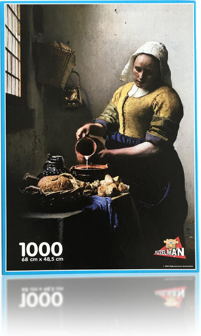 Puzzle Rijksmuseum la laitière - Johannes Vermeer (puzzle 1000 pièces)