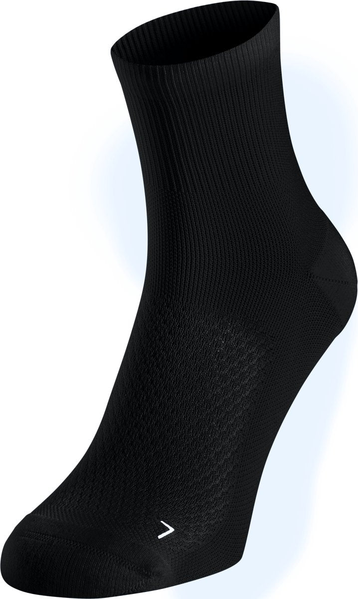 Chaussettes mi-longues Odlo essentials - unisexe - noir - 45-47