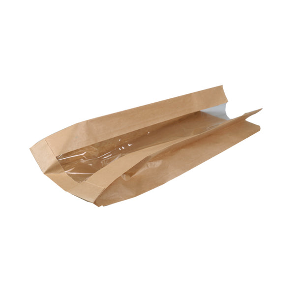 Sac à fenêtre kraft marron (500 pièces)