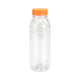 Bouteille bouchon transparent 330 cc + bouchon orange (180 pièces)