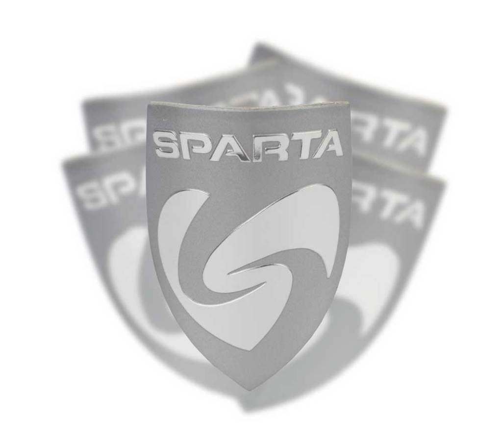 Sparta anp balhd emblème spa 40mm chrome ds a 5