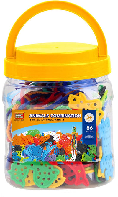 Animaux d'équitation dans Boîte de stockage, 86dlg.