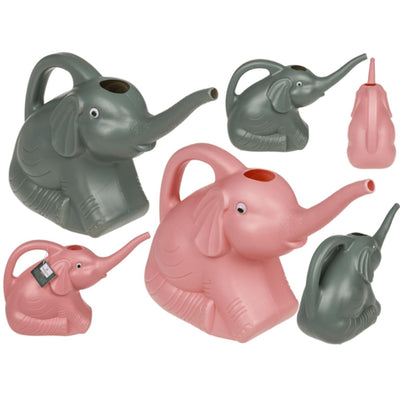 Out of the blue arrosoir éléphant 2l 29x11x20cm rose vert