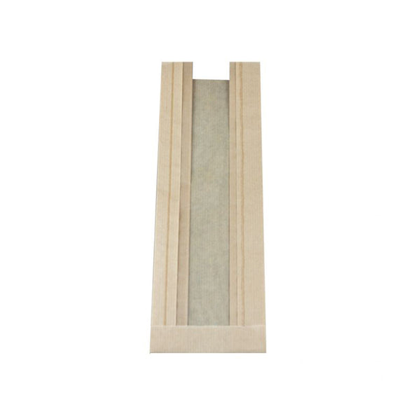 Sac à fenêtre kraft pla 9,5x32x5 cm (1000 pièces)