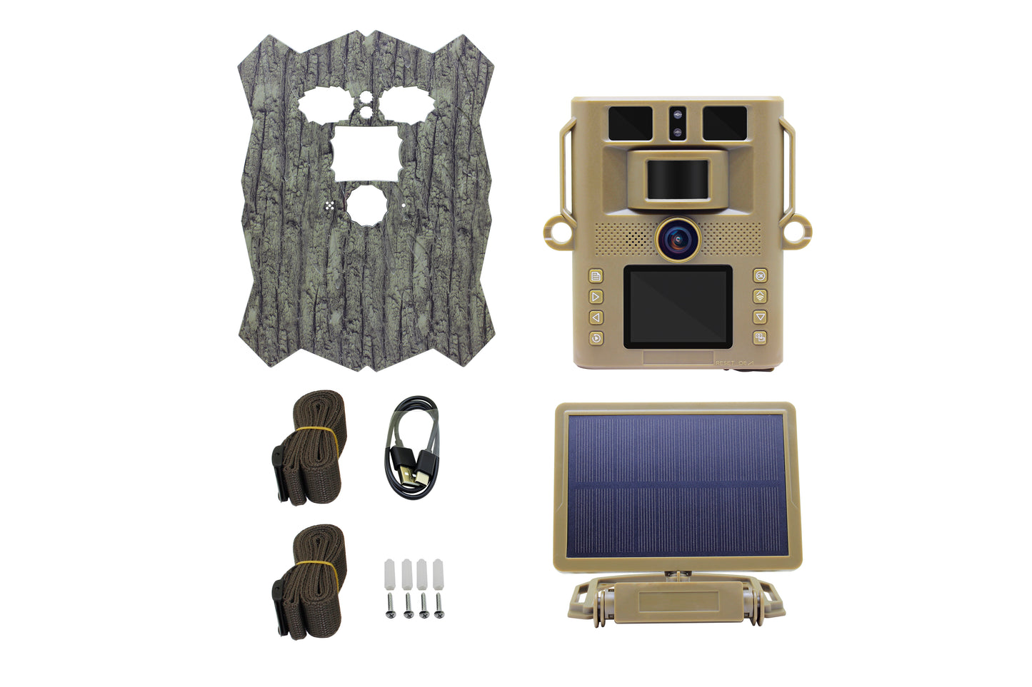 Caméra sauvage WiFi Solar Solar Solar 4K