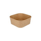 Conteneur repas carré en carton (1,2 litres)