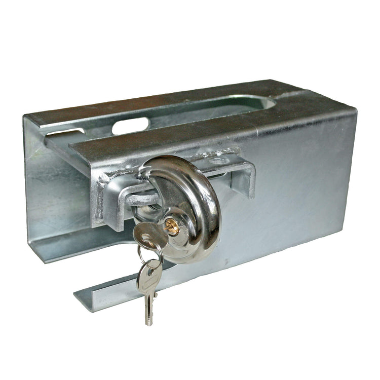 Serrure d'attelage Economy Lock pour remorque et caravane