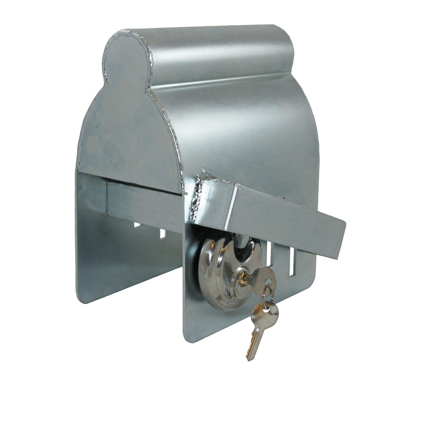 Serrure d'attelage Simsafe pour remorque et caravane