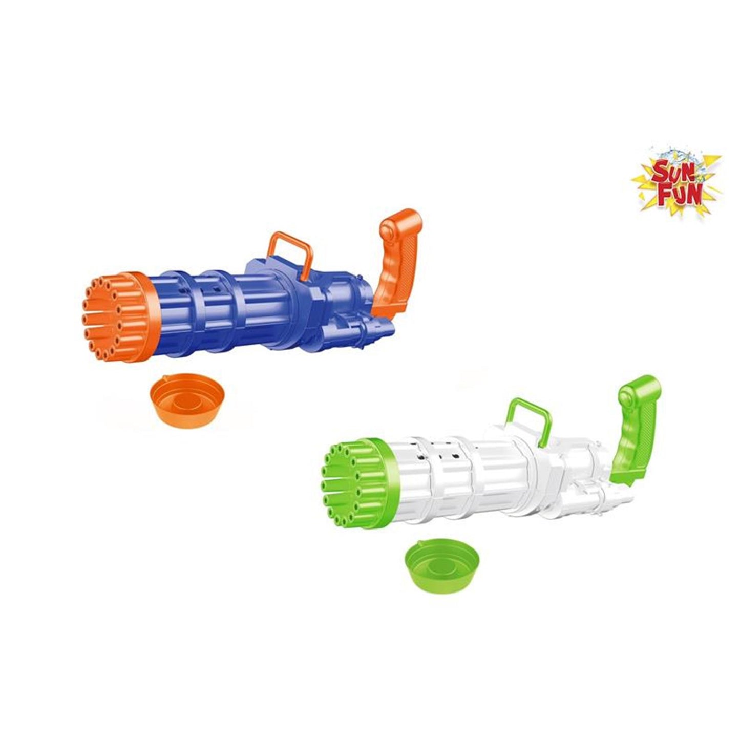 BONGERS Toy Sun Fun Bubble Blader Pistool XXL, y compris le savon pour faire les bulles