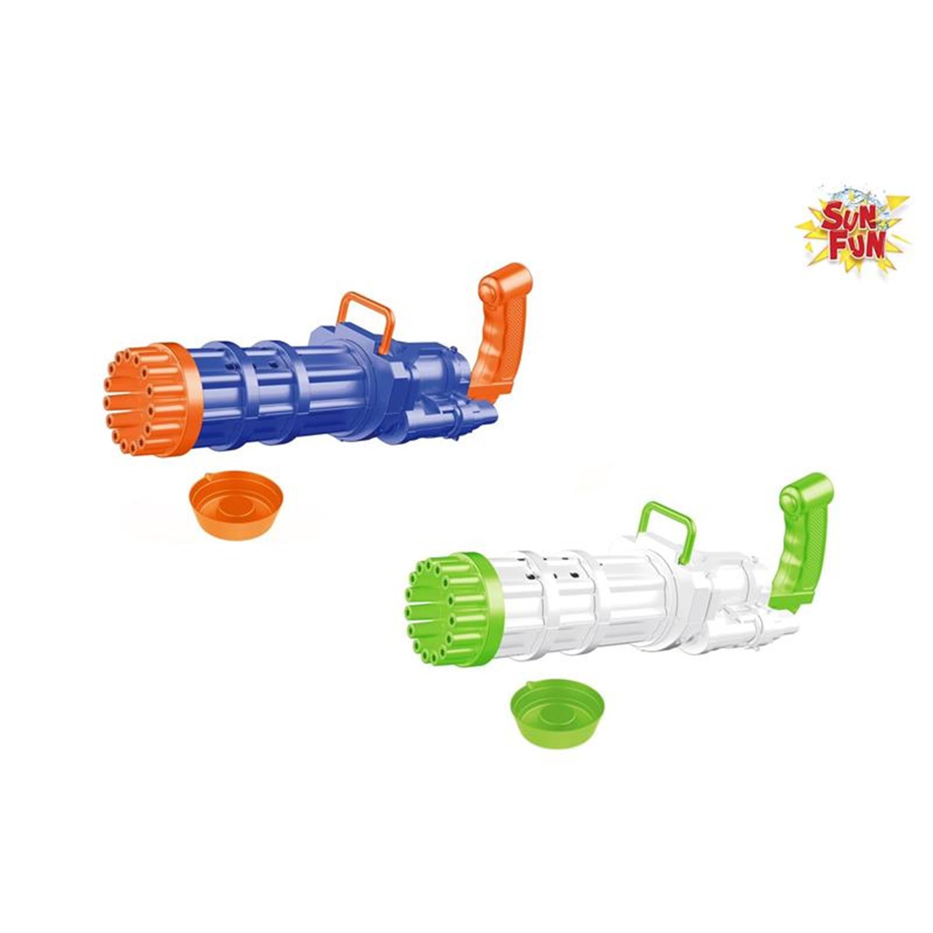 BONGERS Toy Sun Fun Bubble Blader Pistool XXL, y compris le savon pour faire les bulles
