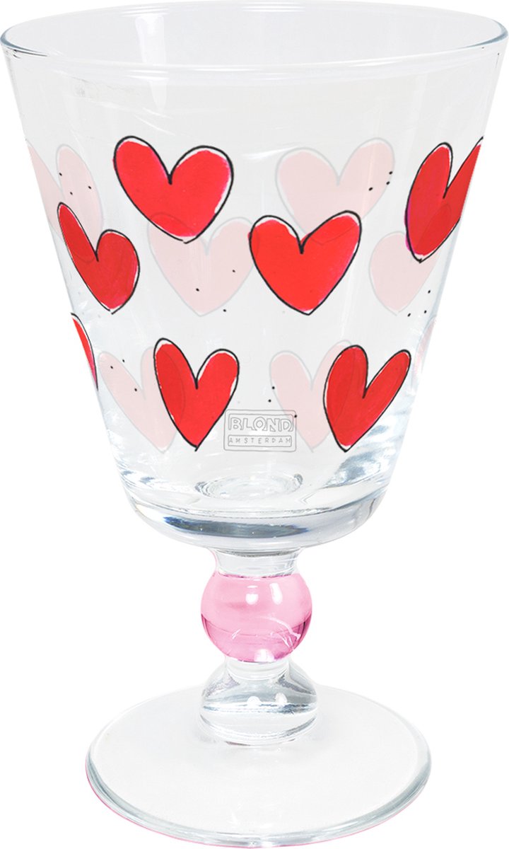 Blond Amsterdam, spéciaux, amour : coeurs en verre à vin
