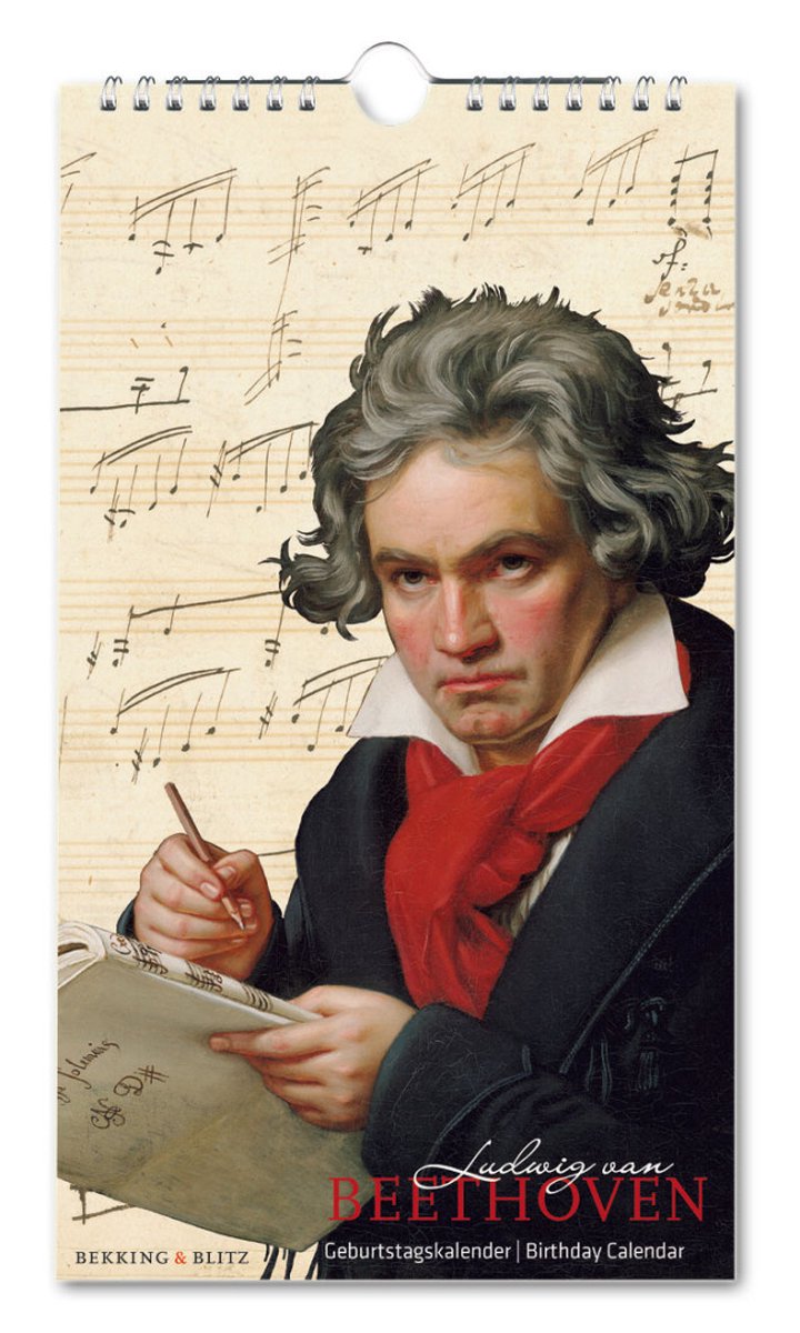 Bekking Blitz – calendrier des anniversaires – calendrier artistique – calendrier des musées – musique – musique classique – compositeur - Ludwig van Beethoven - Beethoven haus bonn