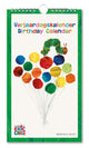 Bekking blitz – calendrier d'anniversaire – calendrier artistique – la chenille n'en a jamais assez - la chenille très affamée - eric carle