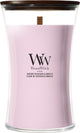 Sablier Woodwick - vanille fleur de cerisier - grande bougie parfumée - 130 heures de combustion