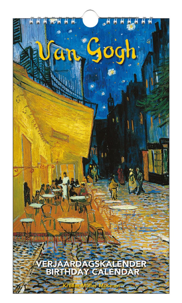 Calendrier d'anniversaire des éditeurs de Bekking Blitz Musée Van Gogh Kröller-Müller