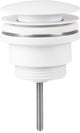 Bouchon de vidange design Differnz blanc mat