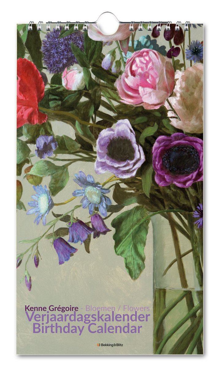 Calendrier d'anniversaire floral Bekking Blitz Kenne Gregoire