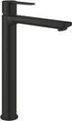 Grohe Lineare nouveau mitigeur de lavabo en saillie taille XL – pour lavabos – ecojoy – fastfixation plus – noir mat
