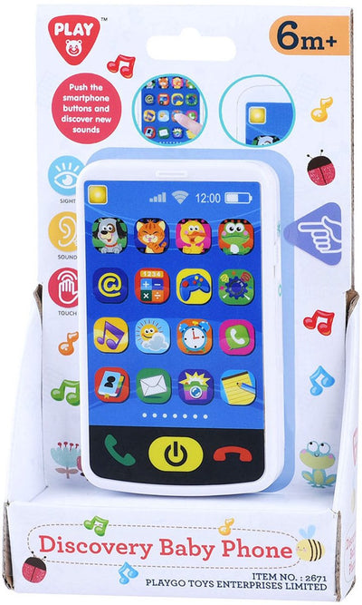 Jouer au smartphone bébé avec du son