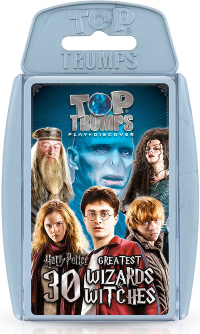 Coups gagnants Harry Potter - jeu de cartes - 30 plus grands atouts des sorcières et sorciers - anglais